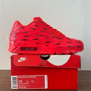 Nike Air Max 90 Red Just Do It Pack Bright Crimson M10/W11.5